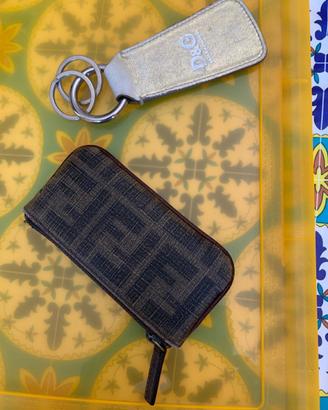 Portachiavi(D&G) e portamonete Fendi originali