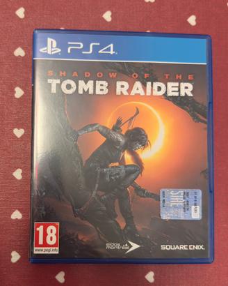 Shadow of Tomb Rider gioco PS 4 play station 4