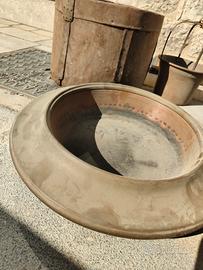 Braciere antico in rame – misura media – d’epoca