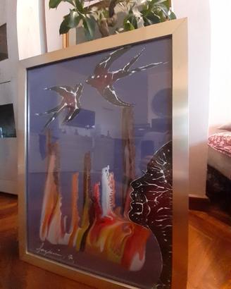 Quadro originale del pittore Sage Vernis