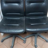Sedie in pelle da ufficio 