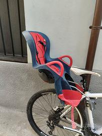 Seggiolino porta bimbi posteriore per bici