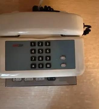 2x Sirio Telefoni Fissi Vintage Design Giugiaro