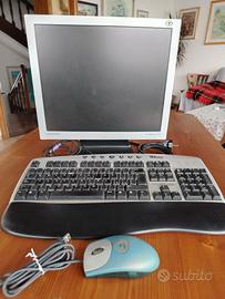 Monitor Samsung da 17 pollici + tastiera e mouse