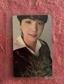 Deco Kit Official Double Sided SUGA photocard