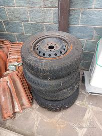 fiat panda 169 gomme e cerchi