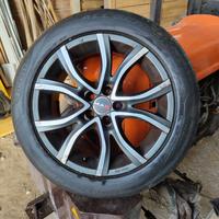 4 Cerchi in lega Mak 16" Gommati per FIAT 500L