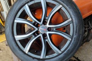 4 Cerchi in lega Mak 16" Gommati per FIAT 500L