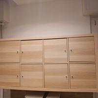 Kallax rovere 8 buchi con antine