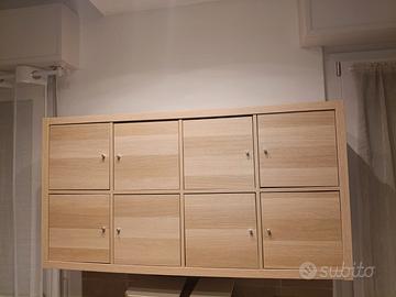Kallax rovere 8 buchi con antine