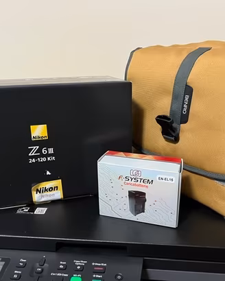 NIKON Z6 III -NIKKOR Z24-120 mm F/4 S  Come nuova