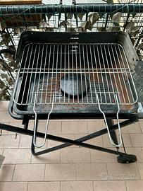 Griglia a carbone da esterno o balcone