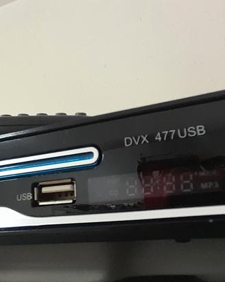 LETTORE DVD MP4 MP3 CD DA TAVOLO USCITE RCA/SCART