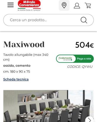 Tavolo perfetto