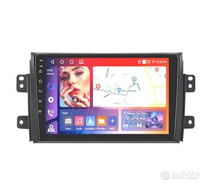 RADIO GPS 9'' ANDROID 13 SUZUKI SX4 06-09 2 DIN 4G