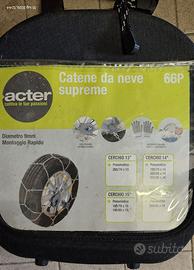 Catene da neve cerchio 13, 14, 15, 6 pollici