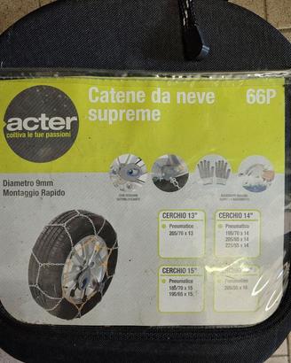 Catene da neve cerchio 13, 14, 15, 6 pollici