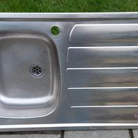 lavello cucina inox monovasca