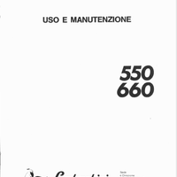 Libretto uso e manutenzione Lamborghini 550-660