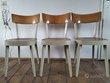 SET TRE SEDIE DA CUCINA
