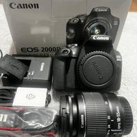 Canon EOS 2000D + EF-S 18-55 mm DC III
