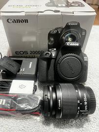 Canon EOS 2000D + EF-S 18-55 mm DC III