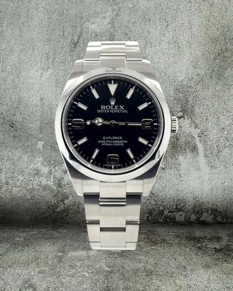 Rolex Explorer 39mm Chromalight FULL SET