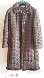 Cappotto lungo trapuntato donna
