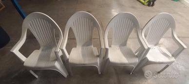 Sedie in plastica