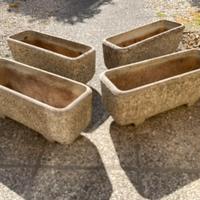 Fioriere cemento e ghiaino