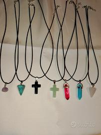 7 collanine con pendente 