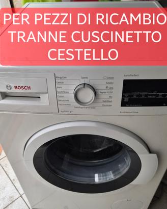 lavatrice bosch per pezzi di ricambio