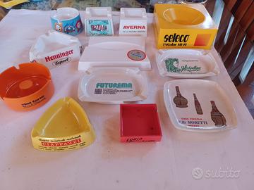 Lotto 12 Posacenere e Po Vintage da Bar Anni 70/80