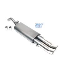 SILENZIATORE DI SCARICO PER VOLKSWAGEN VW GOLF II 