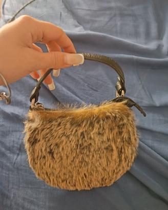 Borsa con pelo