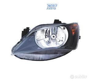 FANALE SINISTRO PER SEAT IBIZA 12-15 FONDO NERO