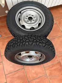 Cerchi è gomme panda 4x4