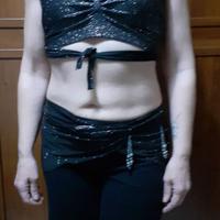 Top e cintura danza orientale