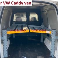 Allestimento furgone Caddy van usato 1
