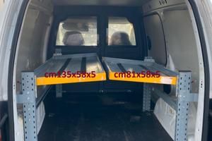 Allestimento furgone Caddy van usato 1