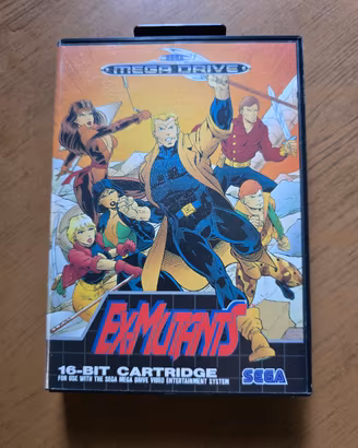 EX - MUTANTS videogioco sega Mega Drive