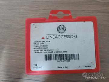 antifurto per ruote alfa romeo