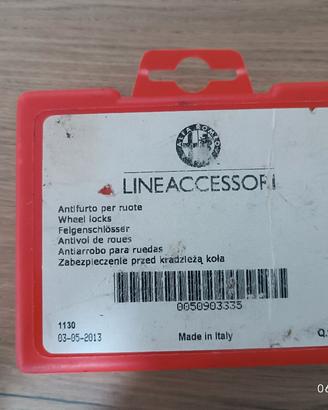 antifurto per ruote alfa romeo