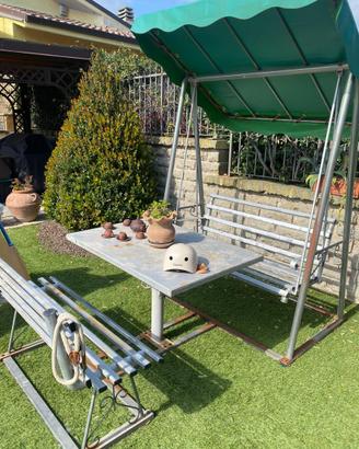 Dondolo da giardino 4 posti