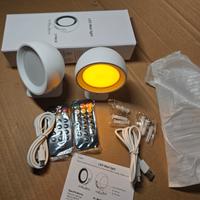 2 Pezzi Ricaricabili Luce per Quadri Senza Fili co