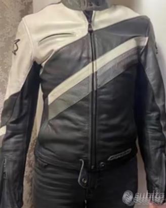 Giacca Donna Moto Pelle Impermiabile Spyke S/M