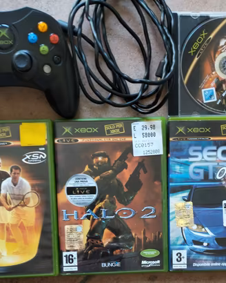Lotto Retrogaming Prima Xbox