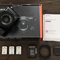Sony RX1R II con scatola e accessori