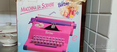 macchina da scrivere di Barbie