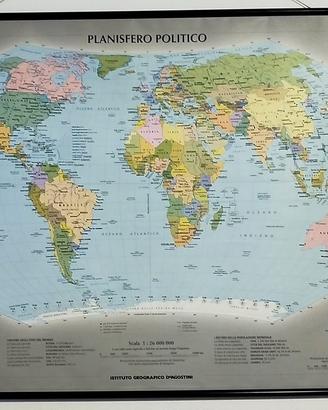 Mappa DeAgostini  136 x 97 CM con stecche